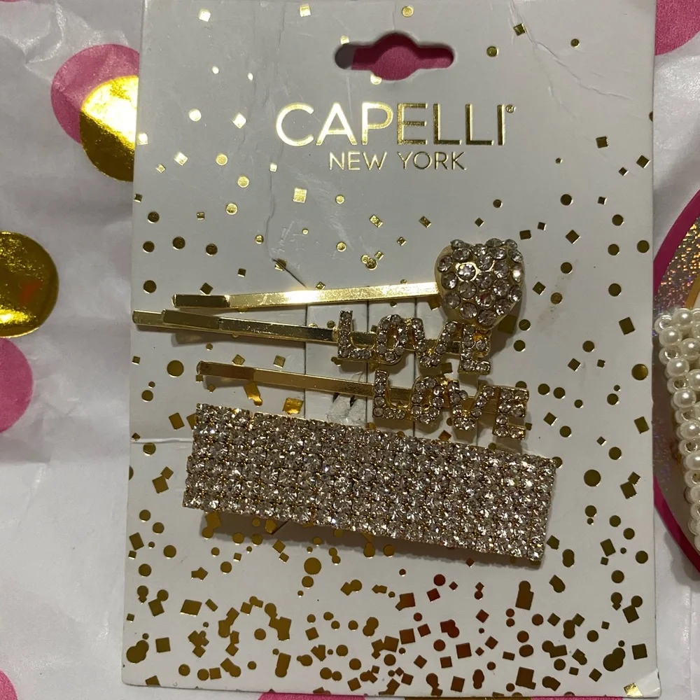 - New hair clips